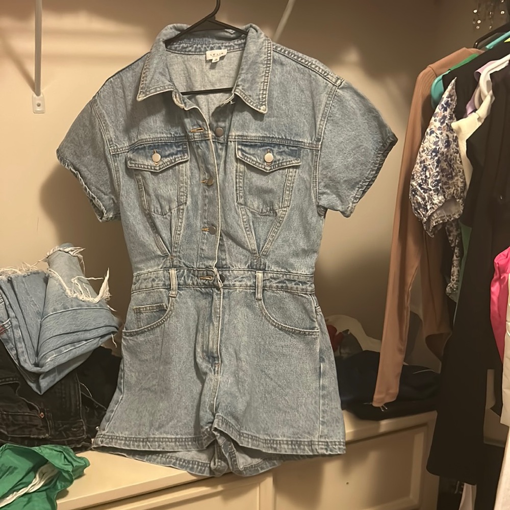 Women’s Denim Romper